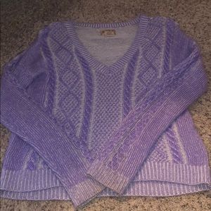 Purple sweater